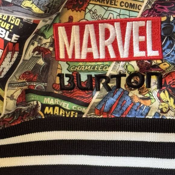 Burton Boys Dry Ride Marvel Ski/Snow Jacket Size L Large (14-16) - Picture 4 of 8